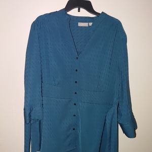 C&B 3/4 sleeve tie back Blouse